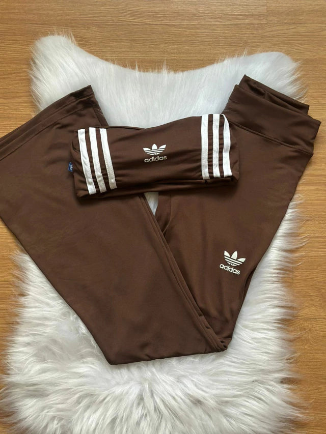 CONJUNTO AD FLARE - MARROM